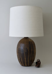 Large Oval Lamp in Live Oak - Victoria Morris